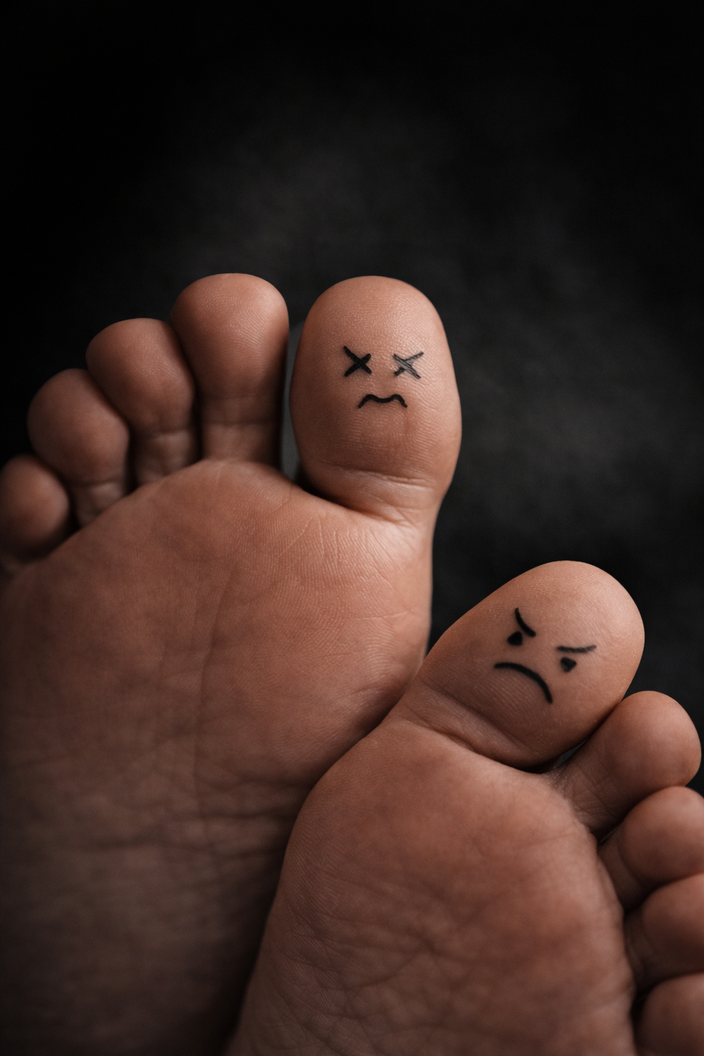 Tatuagem minimal faces